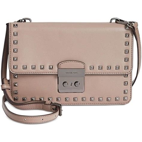 Michael Michael Kors Large Sloan Studded Gusset Crossbody